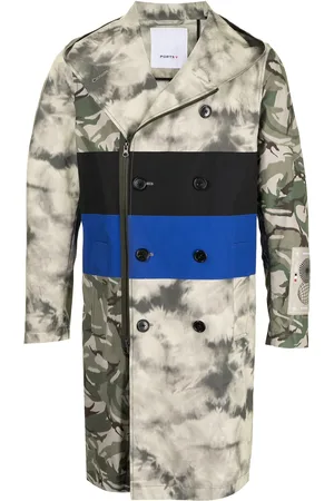 Ports V Manteau à imprimé camouflage