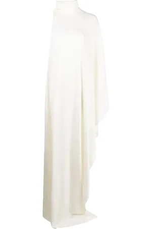 Gia Studios Robe drapée à design asymétrique à une épaule