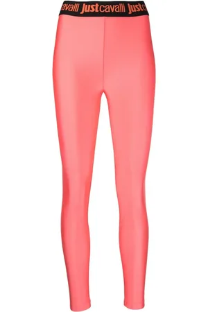 Roberto Cavalli Legging à bande logo