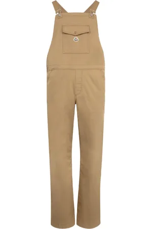 Moncler Salopette Tuta en gabardine