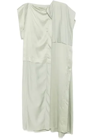 Maison Margiela Robe mi-longue à design asymétrique