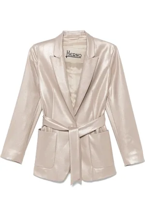 HERNO Blazer métallisé