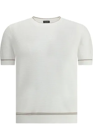 Ermenegildo Zegna T-shirt à patch logo