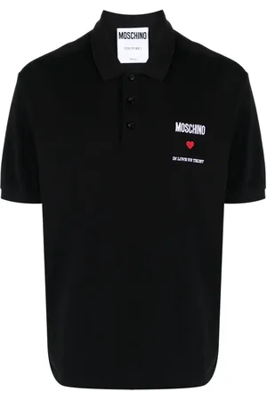 Moschino Polo en coton à logo brodé