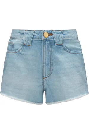 Perfect Moment Short en jean à effet délavé