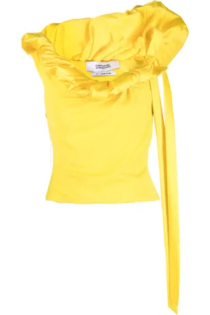 Christopher John Rogers Blouse à col froncé