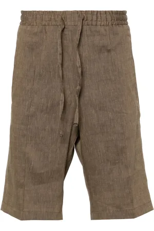 corneliani Short en tissu flammé