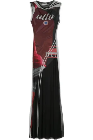 OTTOLINGER Robe longue imprimée en mesh