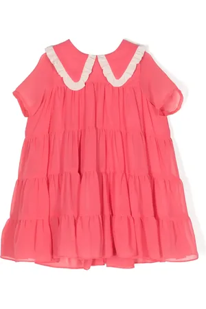 HUCKLEBONES LONDON Robe mi-longue à volants