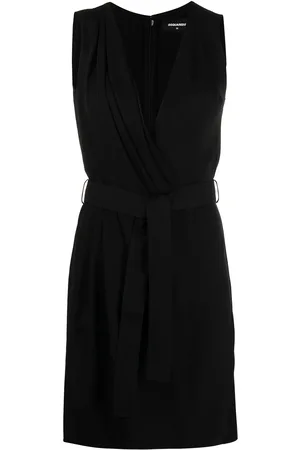 Dsquared2 Robe courte à taille ceinturée