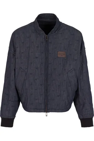 Emporio Armani Veste bomber à broderies