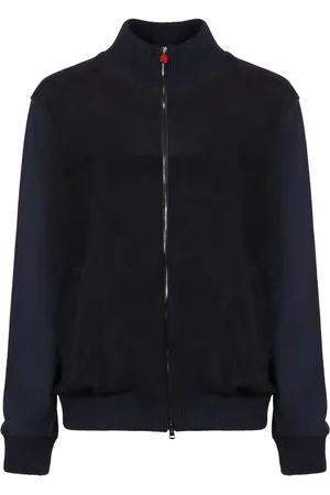 Kiton Cardigan à col montant
