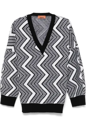 Missoni Pull en laine à motif zigzag