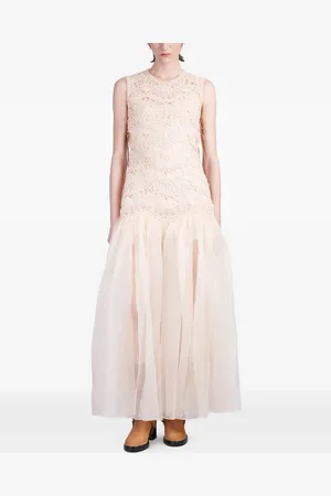 ZIMMERMANN Robe longue Illuminate en macramé