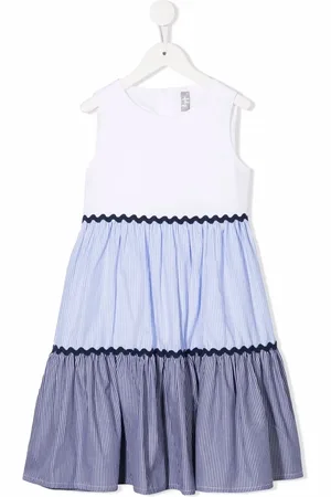Il gufo Robe évasée à design colour block