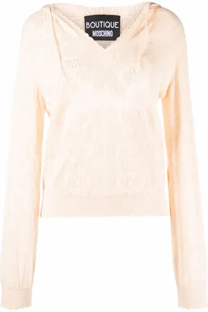 Moschino Hoodie à motif intarsia