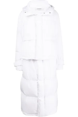 KIMHEKIM Doudoune oversize à empiècement détachable