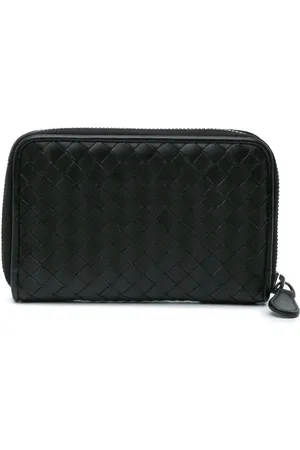 Bottega Veneta Portefeuille continental en cuir Nappa Intrecciato à fermeture zippée (2012-2024)