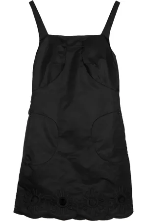 tibi Robe courte Daisy à broderie anglaise