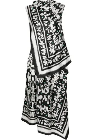 CHRISTIAN WIJNANTS Robe asymétrique à fleurs