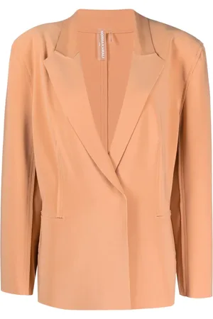 Norma Kamali Blazer droit à simple boutonnage