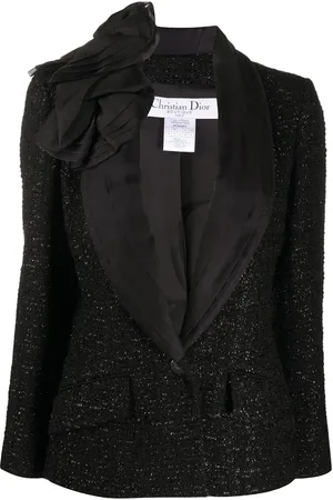Dior Veste volantée à design texturé