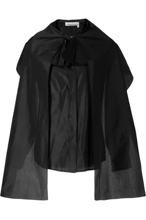 Saint Laurent Blouse en soie à design superposé