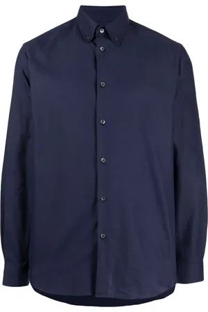 Paul Smith Chemise en coton à manches longues