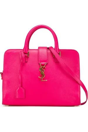 Saint Laurent Petit sac à main Cabas Monogram en cuir (2014)