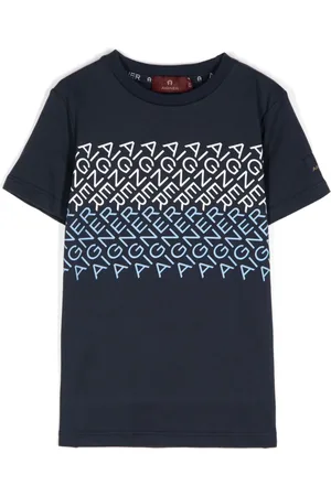 Aigner T-shirt en coton à logo imprimé