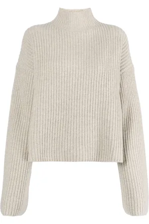Loulou de Saison Pull en cachemire Faro à design nervuré