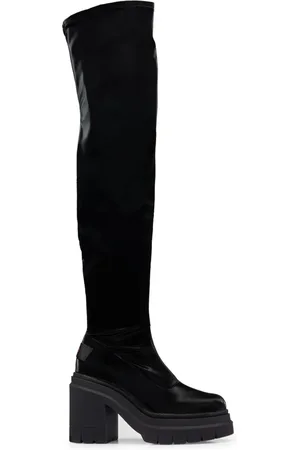 HUGO BOSS X Bella Poarch bottes en effet vinyle