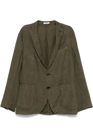 Boglioli Blazer à motif pied-de-poule