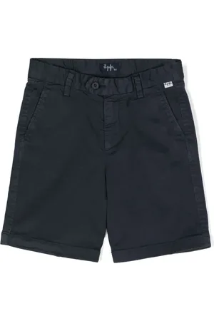 Il gufo Short en coton à coupe chino