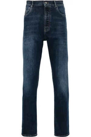 Brunello Cucinelli Jean à coupe droite