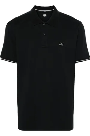C.P. Company Polo en piqué à patch logo