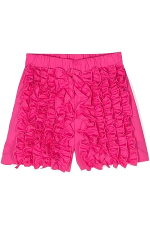 Msgm Short court à empiècements froncés