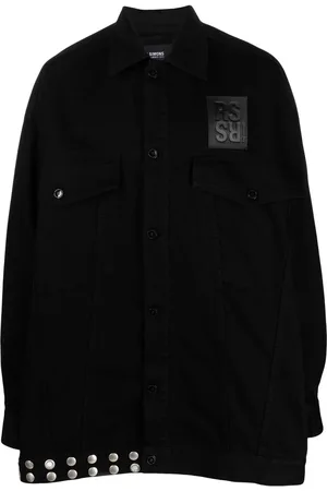 RAF SIMONS Veste en jean à franges