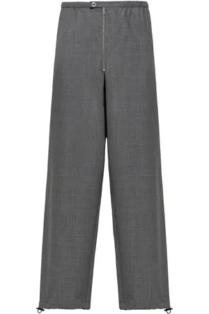 Prada Pantalon de costume en laine vierge