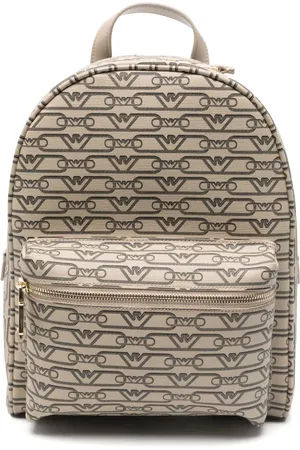 Emporio Armani Mini sac à dos à motif monogrammé
