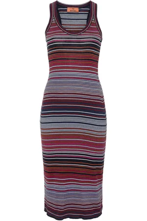 Missoni Robe en maille à rayures
