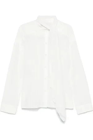 Serafini Chemise à détail de foulard