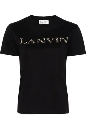 Lanvin T-shirt à logo brodé