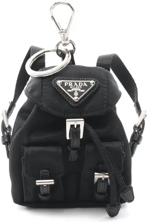 Prada Sac à dos à plaque logo émaillée (années 2020)
