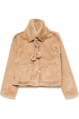 B+AB Veste en fourrure artificielle