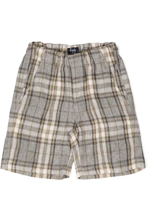 Il gufo Short à motif tartan