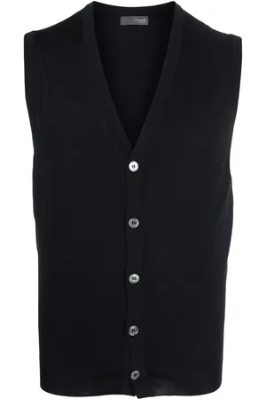 DRUMOHR Gilet en laine mérinos