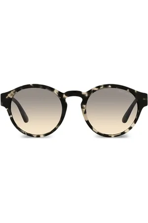 Giorgio Armani Lunettes de soleil à monture ronde
