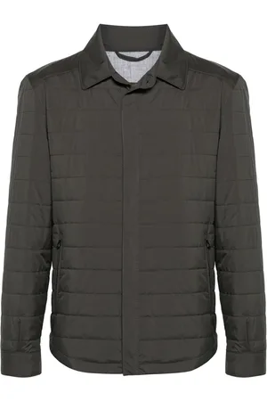 corneliani Veste matelassée à boutons pression