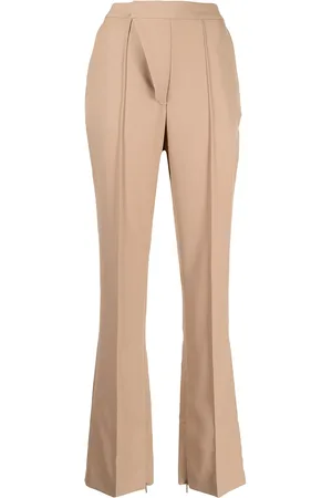 AMBUSH Pantalon évasé à taille haute